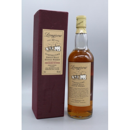 1389 - Longrow 1991 Aged 10 Years single malt Scotch whisky, 46% vol / 70cl, with original box