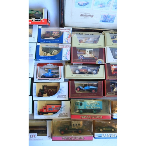 103 - Mixed collection of diecast model vehicles to include boxed Matchbox 'Powers Of The Press' and other... 