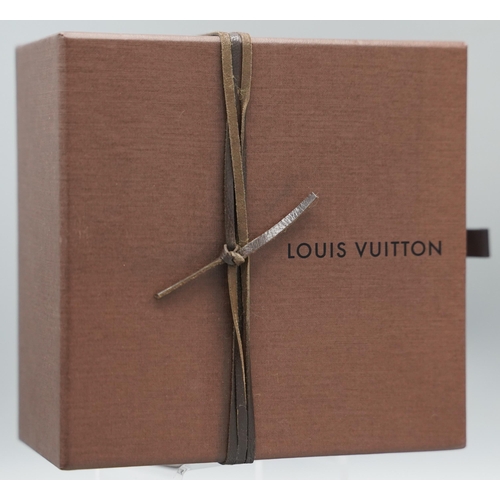 1426 - Louis Vuitton 30mm black leather belt with LV gold coloured hardware buckle, size 95/38, serial numb... 