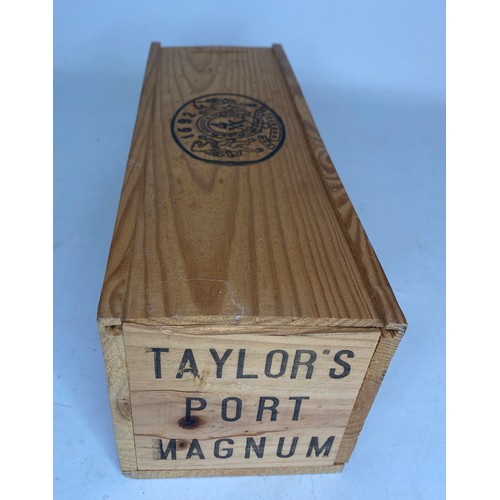 1388 - Taylor's Late Bottled Vintage Port 1983 4XX, Magnum, 150cl in wooden slide front case, 1btl