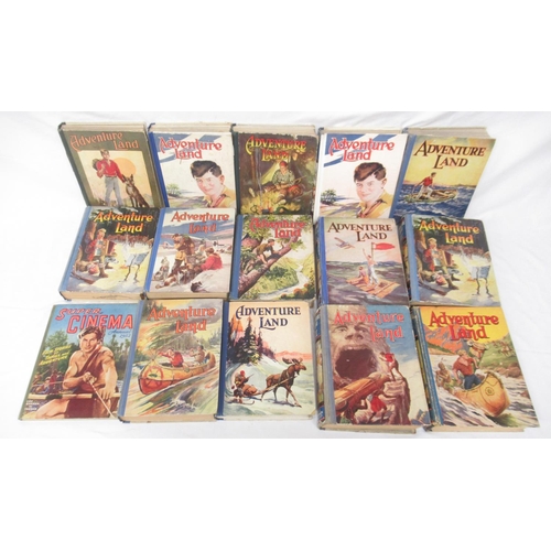 592 - Large mixed collection of children's annuals to inc. The Hotspur Book for Boys, The Wizard Book for ... 