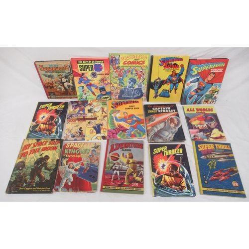 593 - Mixed collection of Superman and Space related annuals

Shipping £38.00 plus vat (UK Only)