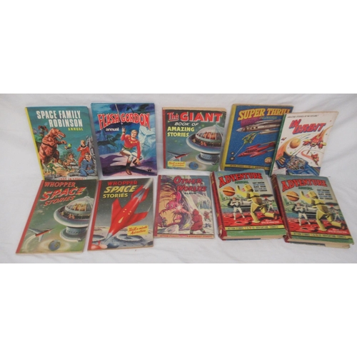 593 - Mixed collection of Superman and Space related annuals

Shipping £38.00 plus vat (UK Only)