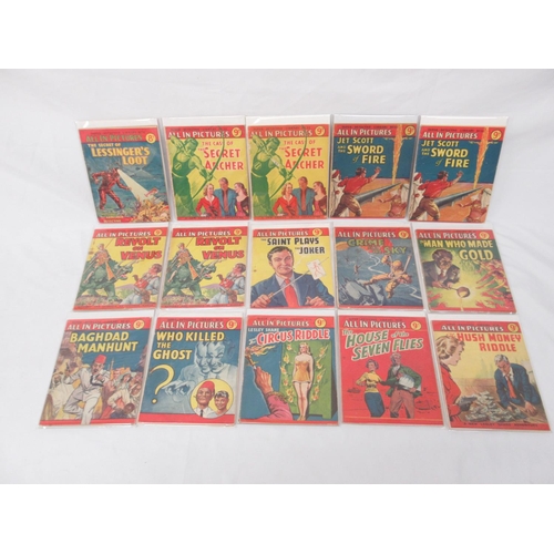 589 - Super-Detective Library #22 32(x2) 34(x2) 35(x2) 38 45 46 47 52 56 60 62 76 82(x2) 84 86 89 94 95(x2... 