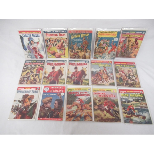 590 - Mixed collection of comics to inc. Told In Pictures, Commando, Thriller Picture Library, Battle, Wes... 