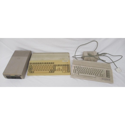 602 - Commodore Single Drive Floppy Disk Model 1541 (lacking power cable) Amiga Commodore A-500 Plus (lack... 