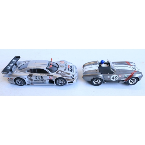 65 - Collection of 1/32 scale slot car models to include 4 boxed Scalextric examples including C3317 Dodg... 