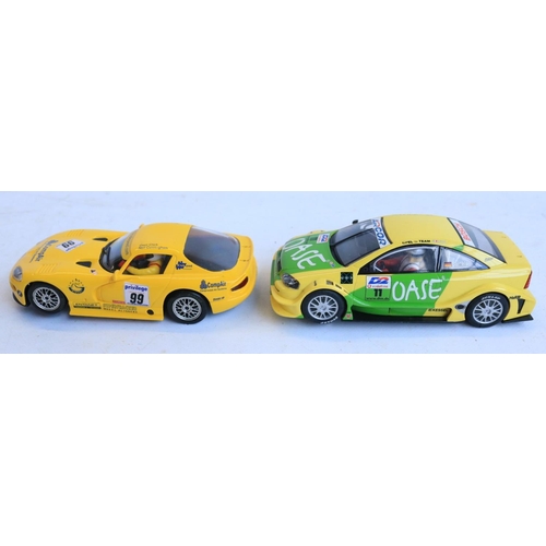 65 - Collection of 1/32 scale slot car models to include 4 boxed Scalextric examples including C3317 Dodg... 