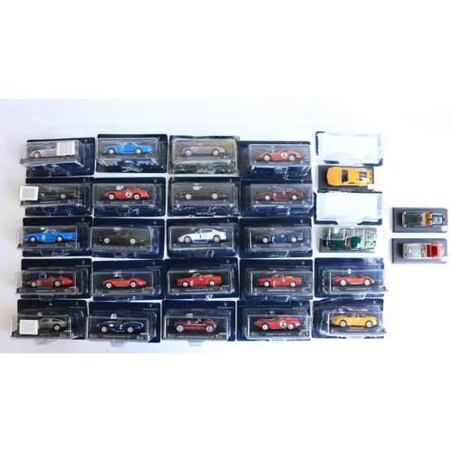 115 - Twenty six good quality 1/43 scale Maserati models to include 22 unopened/sealed, 2 opened but with ... 