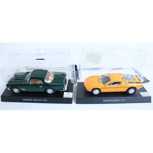 115 - Twenty six good quality 1/43 scale Maserati models to include 22 unopened/sealed, 2 opened but with ... 