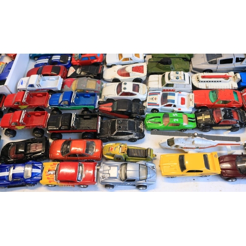 120 - Collection of unboxed mostly diecast model vehicles including vintage examples, various manufacturer... 