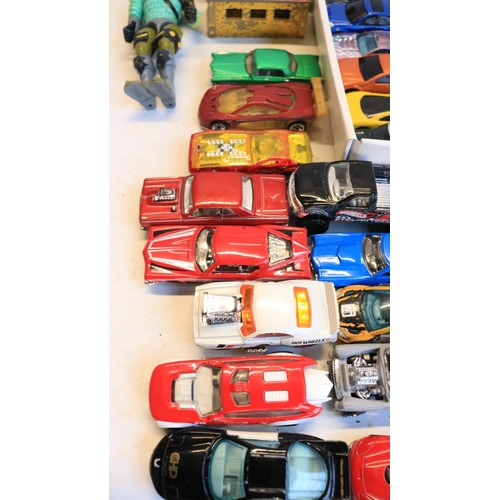 120 - Collection of unboxed mostly diecast model vehicles including vintage examples, various manufacturer... 