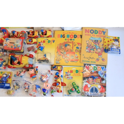 524 - Collection of Noddy themed toys and playsets to include a Hornby R9501 Playset 2 with boxed spare tr... 