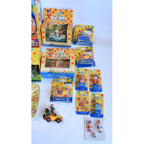 524 - Collection of Noddy themed toys and playsets to include a Hornby R9501 Playset 2 with boxed spare tr... 