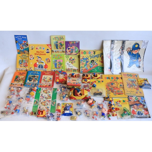 524 - Collection of Noddy themed toys and playsets to include a Hornby R9501 Playset 2 with boxed spare tr... 