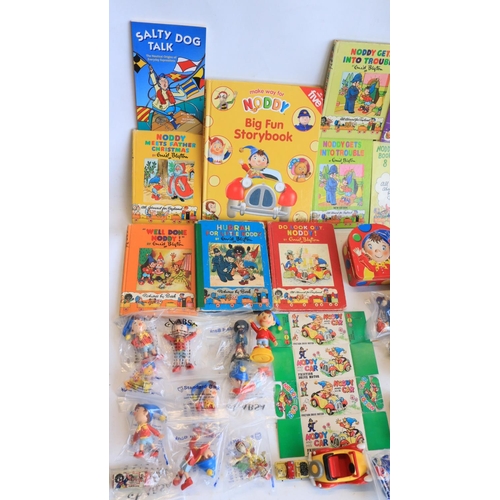 524 - Collection of Noddy themed toys and playsets to include a Hornby R9501 Playset 2 with boxed spare tr... 