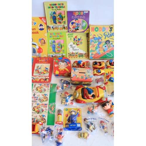 524 - Collection of Noddy themed toys and playsets to include a Hornby R9501 Playset 2 with boxed spare tr... 