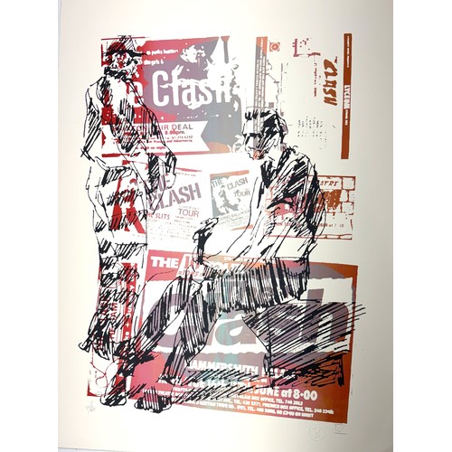 1336 - Robin Ross (British Contemporary), prints using The Clash imagery, inspired by the works of Ray Lowr... 