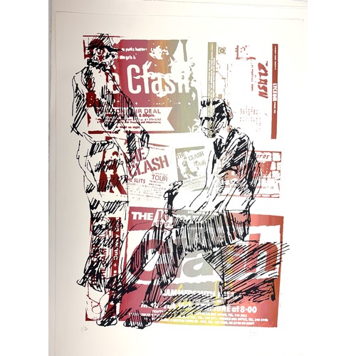 1337 - Robin Ross (British Contemporary), prints using The Clash imagery, inspired by the works of Ray Lowr... 