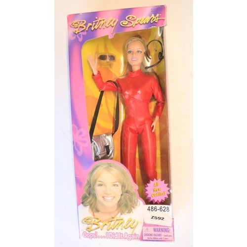 528 - Collection of five Britney Spears dolls from Play Along Toys to include 4x Video Performance example... 