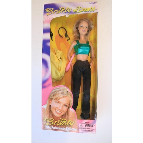 528 - Collection of five Britney Spears dolls from Play Along Toys to include 4x Video Performance example... 