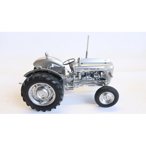 42 - Boxed Universal Hobbies 1/16 scale Massey Ferguson 35X highly detailed diecast tractor model in an a... 