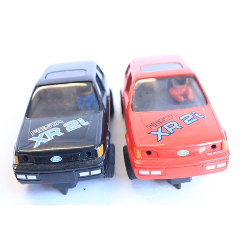 67 - Mixed collection to include boxed Scalextric sets Rallye Sprint (please note both cars missing headl... 