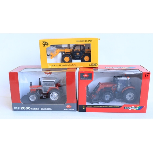 41 - Collection of farm models and accessories, generally 1/32 scale from Britain's to include a boxed Fa... 