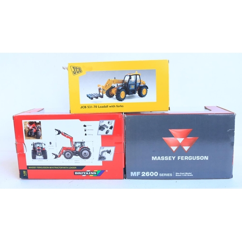 41 - Collection of farm models and accessories, generally 1/32 scale from Britain's to include a boxed Fa... 