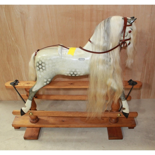 Fibreglass rocking horse based on a mould taken from Lines horse ...