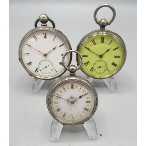 237 - Waltham retailed by Wm. Ellery, silver key wound pocket watch, white enamel Roman dial with subsidia... 