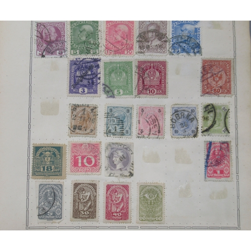 177 - The Triumph Stamp Album partially filled, cont. mixed international stamps

Shipping £33.00 plus vat... 