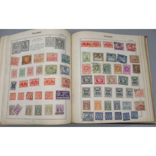 177 - The Triumph Stamp Album partially filled, cont. mixed international stamps

Shipping £33.00 plus vat... 