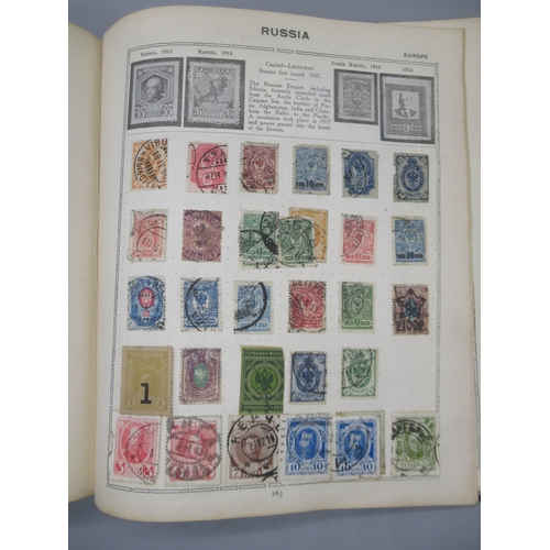 177 - The Triumph Stamp Album partially filled, cont. mixed international stamps

Shipping £33.00 plus vat... 