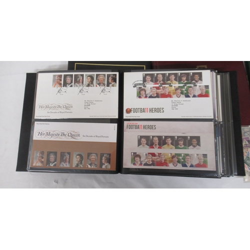 179 - Large mixed collection of stamps, FDCs and Presentation Packs in 17 folders/albums

Shipping £48.00 ... 