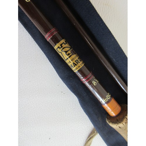 612 - House of Hardy 8' 6'' two-section graphite fly rod, complete with original blue canvas sleeve

POA  ... 