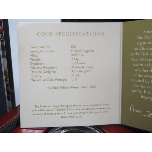 59 - The Royal Mint - 200 Years of the RNLI 2024 UK 1/10oz Gold Proof Coin encapsulated in case with COA ... 