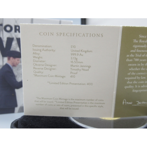 61 - The Royal Mint - Stories of the Second World War 2025 UK 1/10oz Gold Proof Coin encapsulated in case... 