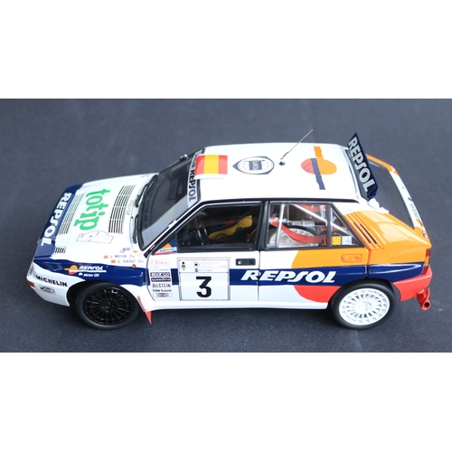 Kyosho 1/18 scale highly detailed diecast Lancia Delta HF EV02