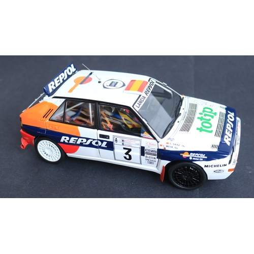 Kyosho 1/18 scale highly detailed diecast Lancia Delta HF EV02