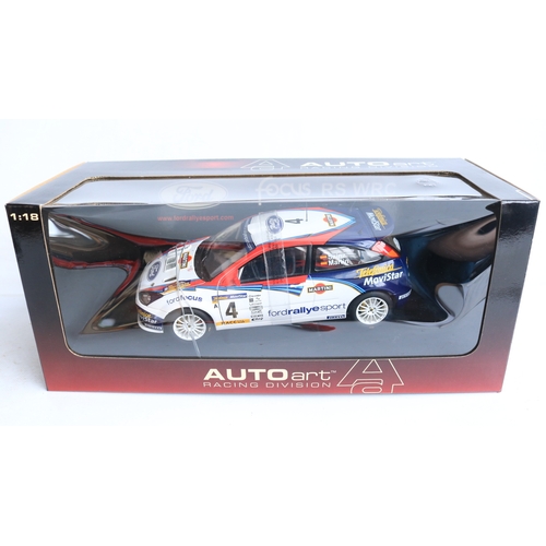 激レア　AUTO ART Ford Focus ラリーカー 　1/18 激レア AUTO ART Ford Focus ラリーカー 1/18 激レア AUTO ART