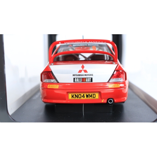 Autoart 1/18 scale highly detailed diecast Mitsubishi Lancer WRC05