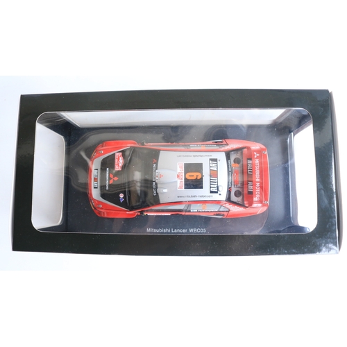 Autoart 1/18 scale highly detailed diecast Mitsubishi Lancer WRC05