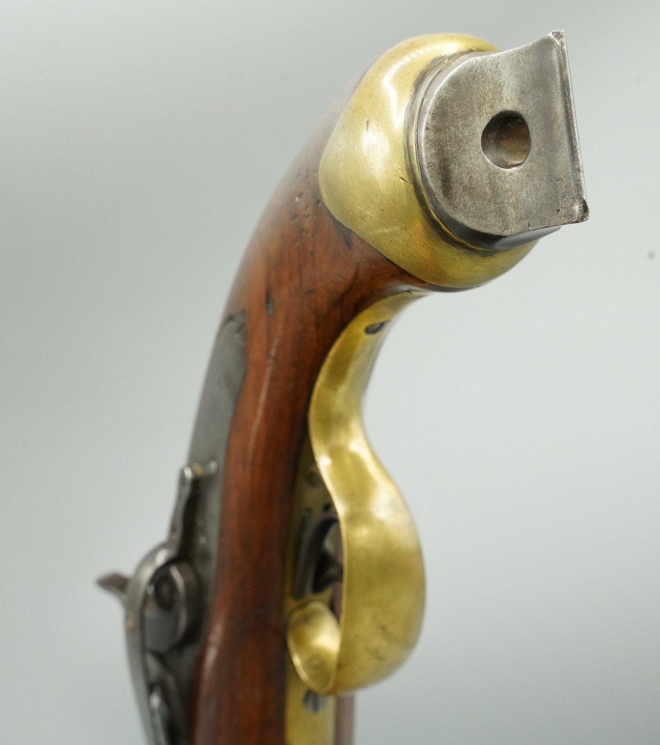 16 bore side by side percussion Howdah type pistol by Wilkinson of ...