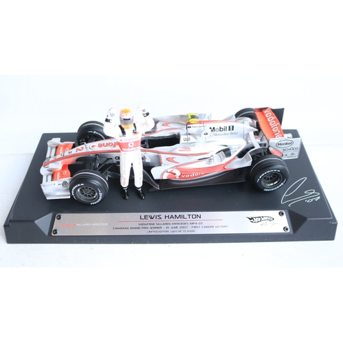 McLaren mp4-22 édition Hamilton 1/18 - Collection