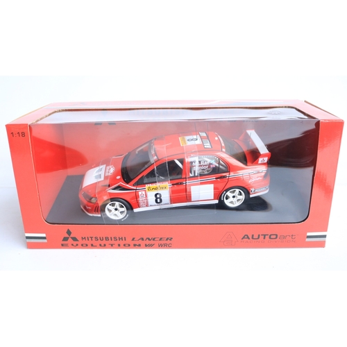 Autoart 1/18 scale highly detailed diecast Mitsubishi Lancer EVO
