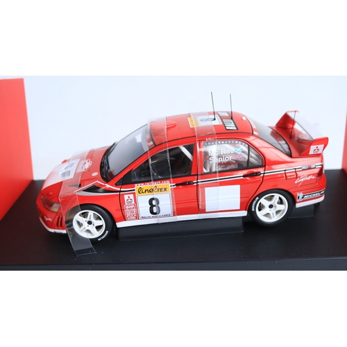 Autoart 1/18 scale highly detailed diecast Mitsubishi Lancer EVO