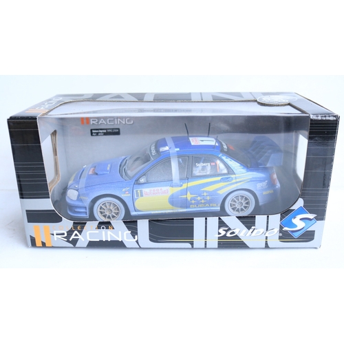 Three weathered 1/18 scale diecast rally car models from Solido Racing ...
