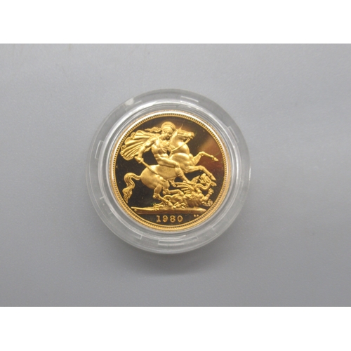10 - Royal Mint - Queen Elizabeth II 1980 Proof Sovereign, encapsulated in case with COA

Shipping £28.00... 
