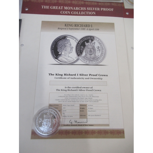 122 - Assorted collection of Silver Proof Coins to inc. 6 Silver Proof BUNC £20 coins, 2 Silver Proof 2012... 